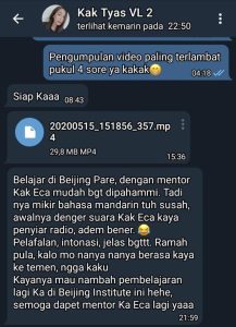 kelas online bahasa mandarin